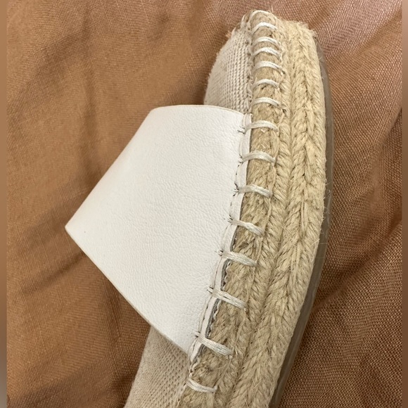 H&M white platform espadrilles sandals size 39 or US 8 - Picture 15 of 16